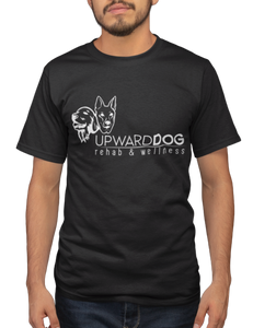 Upward Dog Rehab & Wellness Shirt (white logo)